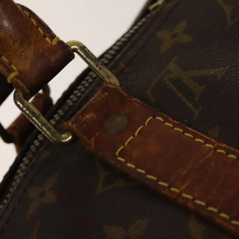 LOUIS VUITTON Monogram Keepall 50 Boston Bag M41426 LV Auth 140450 - Picture 10 of 16